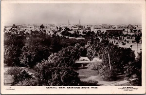 Sudan Soudan Khartoum General View South West Vintage RPPC B161 - Picture 1 of 2