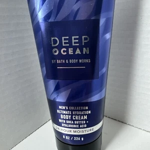 GANZ NEU Herren DEEP OCEAN Ultimative Feuchtigkeit Körpercreme 8 Oz. Bath & Body Works - Bild 1 von 3
