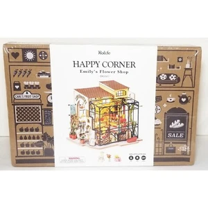 Rolife Happy Corner Emily's Flower Shop DG145 Miniature DIY Kit Mini Craft NEW - Picture 1 of 6