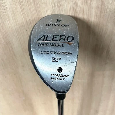 Dunlop ALERO Tour Model Utility 3 Iron 22 Titanium Matrix 40” Right Hand Club - Image 1 of 4