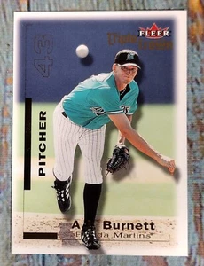 A.J. Burnett Florida Marlins 2001 Fleer Triple Crown #217 - Bild 1 von 4