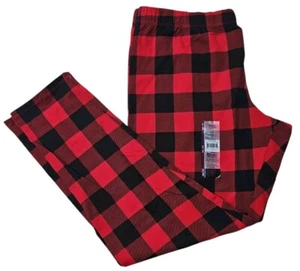 No Boundaries Juniors Holiday Print Leggings Buffalo Plaid Size XXL (19) - Picture 1 of 5
