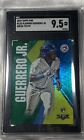 2019 Topps Fire Vladimir Guerrero Jr Rookie Card Green #￼078/199 SGC 9.5. rookie card picture