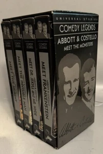 Abbott & Costello Meet the Monsters Collection [VHS] [VHS Tape] CIB NEW Cond - Picture 1 of 14
