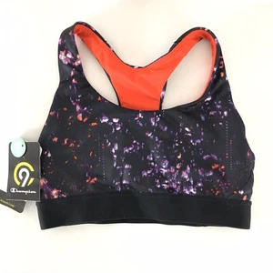 C9 Champion Sports Bra Duo Dry Wicks Moisture Power Core Compression Black XS - Picture 1 of 4