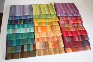 Kaffe Fassett Woven Stripes Fabric available in Sets by the FQ and Half Yard - Picture 1 of 4
