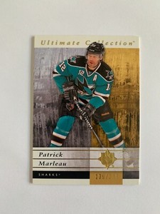 2011-12 Ultimate Collection #50 Patrick Marleau 139/399 - San Jose Sharks