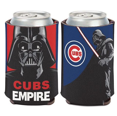 Chicago Cubs Darth Vader Can Cooler 12 oz. Star Wars Koozie Cover