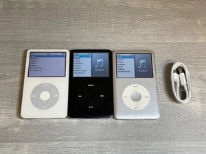 USED iPod Classic 5th 6th 7th Generation 30GB 60GB 80GB 120GB 160GB All Colors！！ - Picture 1 of 18