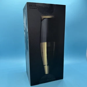 Bevel Barttrimmer für Herren - Gold Edition Akku-Trimmer 8 Stunden Aufladung Neu - Bild 1 von 3