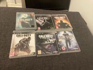 Call of Duty 6 game PS3 Bundle. Black Ops 1,2,3 Advanced Etc - Free Postage - Picture 1 of 7