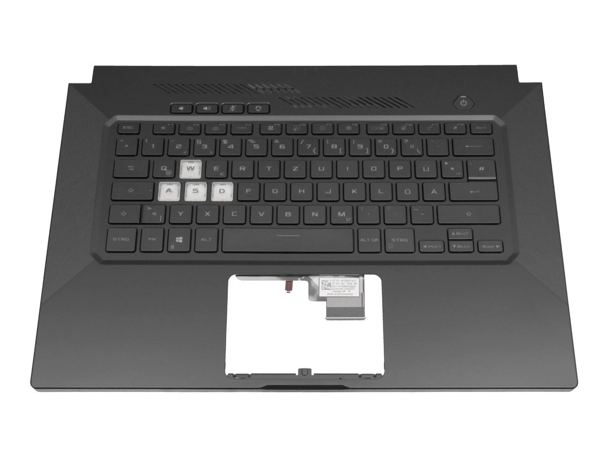 Deutsche Tastatur Für Asus N10J – Schwarze Ersatz-Tastatur, Einfacher Einbau