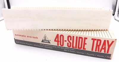 Tower 40-Slide Tray N0. 9860 for Bell & Howell, Eastman/Keystone/Viewlex/ TDC - Image 1 of 3