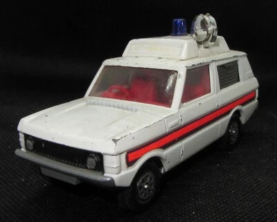 CORGI TOYS  LAND ROVER  RANGE ROVER VIGILANT 2 ACCIDENT TO RESTORE - Immagine 1 di 4