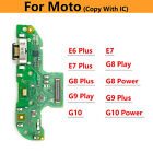 Do Motorola Moto G10-G100 / E6 / E7 Plus USB Port ładowania Stacja dokująca Płytka złącza