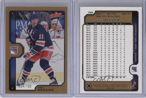 2002-03 Upper Deck Victory Gold /100 Mark Messier #139 HOF