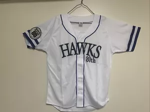 Maglia da baseball bianca limitata Fukuoka SoftBank Hawks 80° anniversario taglia M-L - Foto 1 di 9