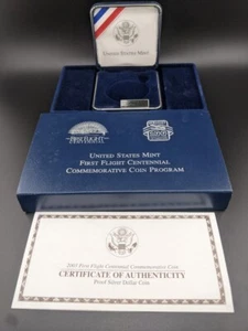 US MINT - 2003 First Flight Centennial Coin - VITRINE (OHNE MÜNZEN) - Bild 1 von 1