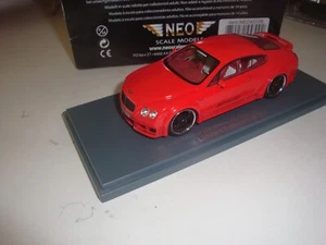 NEO - 045700 - BENTLEY Continental GT by HAMANN Imperator coupé rouge orangé - Foto 1 di 2