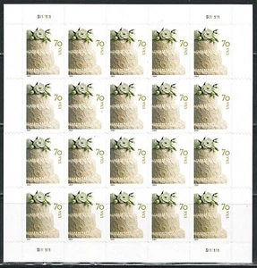 Panel de 20 estampillas Scott # 4867 (MNH) para pastel de bodas de Estados Unidos como nuevo - Imagen 1 de 1