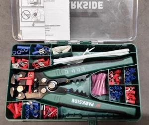 Parkside Automatic Wire Stripper & Crimping Pliers Set 231 Piece Set 3-in -1 - Picture 1 of 11