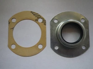 Melex Golf Cart Outer Rear Axle Flange & Gasket Seal 300359 - Imagen 1 de 2