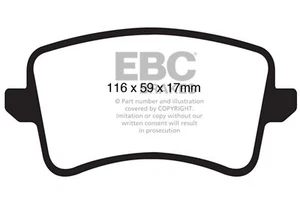 EBC DP41988R Yellowstuff Brake Pad Sets- DP41988R - Picture 1 of 10