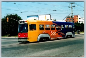 TTC Streetcar #4146, 'Solo Mobile' Wrap Keele Street Toronto, Kodak 4x6 Print - Picture 1 of 2