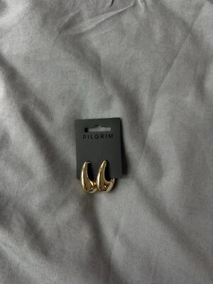 NEU Pilgrim Ohrringe Gold - Bild 1 von 4