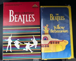 The Complete Beatles and Yellow Submarine VHS Lot - Picture 1 of 2