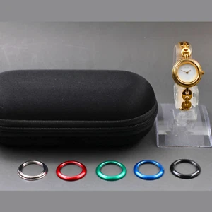 Vintage Near MINT Gucci Change Bezel 11/12.2 6 Colors Women's Watch 26mm 1438 - Picture 1 of 19