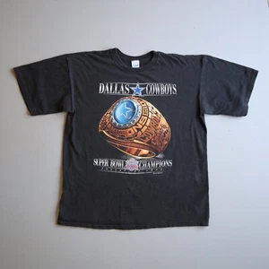 VTG 1993 Dallas Cowboys Shirt Mens Adult Extra Large Super Bowl Champion Ring XL - Picture 1 of 6
