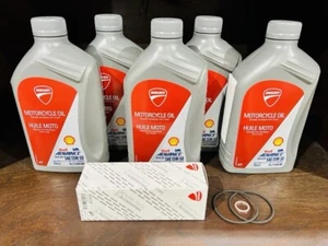 Genuine OEM Ducati Multistrada V4 Oil Filter Change Kit 2021-2025 - Picture 1 of 1