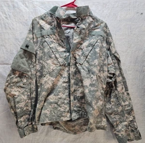 USA Army Military Camouflage Army Combat Jacket Coat Unisex Size Med Short Camo- - Picture 1 of 6