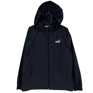 PUMA Navy Blue Hooded Jacket Size 152 cm 12 years - Picture 1 of 10