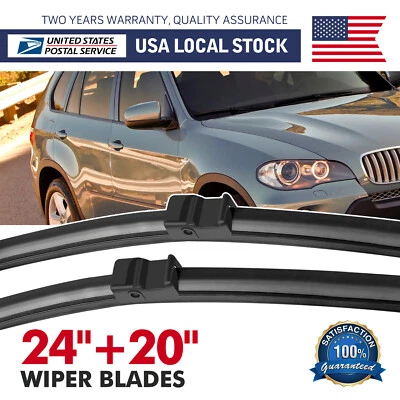 24?? + 20?? PAR DE LIMPIAPARABRISAS PARA BMW X5 03-2008-09-2011 (E70) Foto 1 de 4