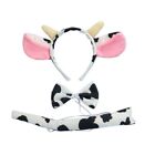 Kids-Animal Costume Spotty-Dog Ears Headband Bowtie Tail Nose Gloves 1/2/3/4