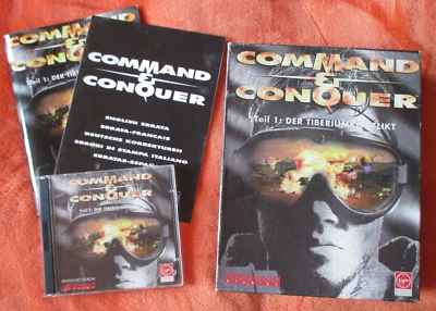 PC Spiel Command and Conquer: Teil 1 Der Tiberiumkonflikt Big Box komplett - Bild 1 von 4