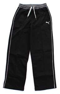 Puma Black Signature Track Pants Youth Boy's NWT - Picture 1 of 2