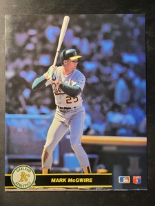 Vintage Mark McGwire MLB 8X10 1990 Collectors Marketing Corp