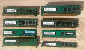 DDR2 DIMM Arbeitsspeicher RAM — verschiedene Speichergrößen und Hersteller - Bild 1 von 2