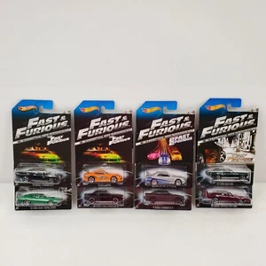 2013 Hot Wheels Fast & Furious 8 Car Set Walmart Exclusive HTF - Picture 1 of 10