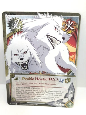 Double Headed Wolf - N-503 - Rare - 1st Edition - Foil Text - A New Chronicle - Image 1 of 2