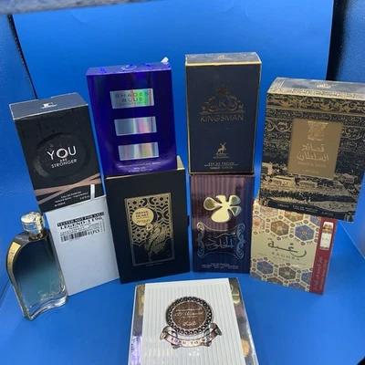COLOGNE LOT OF 10 Armaf, Lattafa, Rasasi, Sapil, Maison Alhambra And More - Image 1 of 4