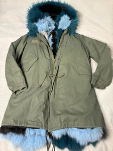 Mr And Mrs Italy Pelzjacke Waschbär RAR Größe XXL fällt kleiner aus mehrfarbig GR - Bild 1 von 10