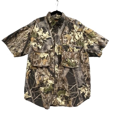 Camisa Remington XL Camuflada Manga Corta Aves Caza Ventilada Camping Senderismo Utilidad Foto 1 de 4