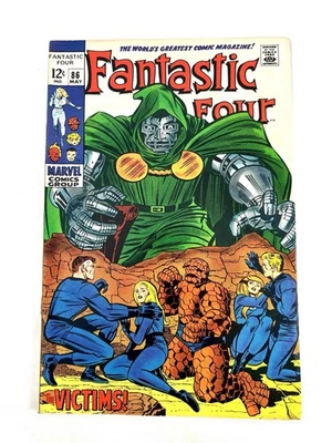 Fantastic Four #86 (Marvel Comics mayo 1969) 9,0 (crudo) casi como nuevo Foto 1 de 3
