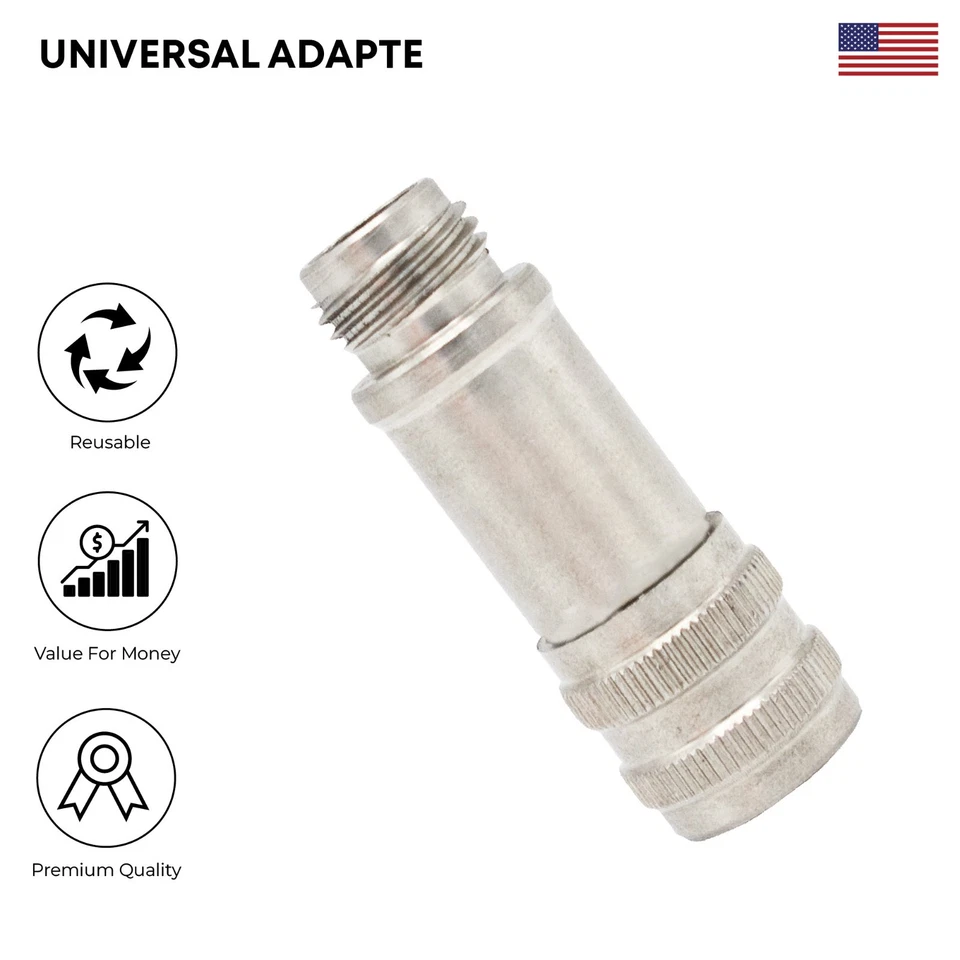 Liposuction Cannulas Universal Adapter Surgical Fat Transfer Connector German - Image 1 of 1