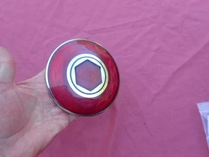 1946-50 Packard cloisonne hubcap insert medallion, NOS! center cap - Picture 1 of 5