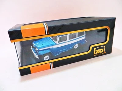 IXO CLC261 '1960 WILLYS JEEP STATION WAGON' AZUL/BLANCO. 1:43 sin usar, en caja/en caja Foto 1 de 4